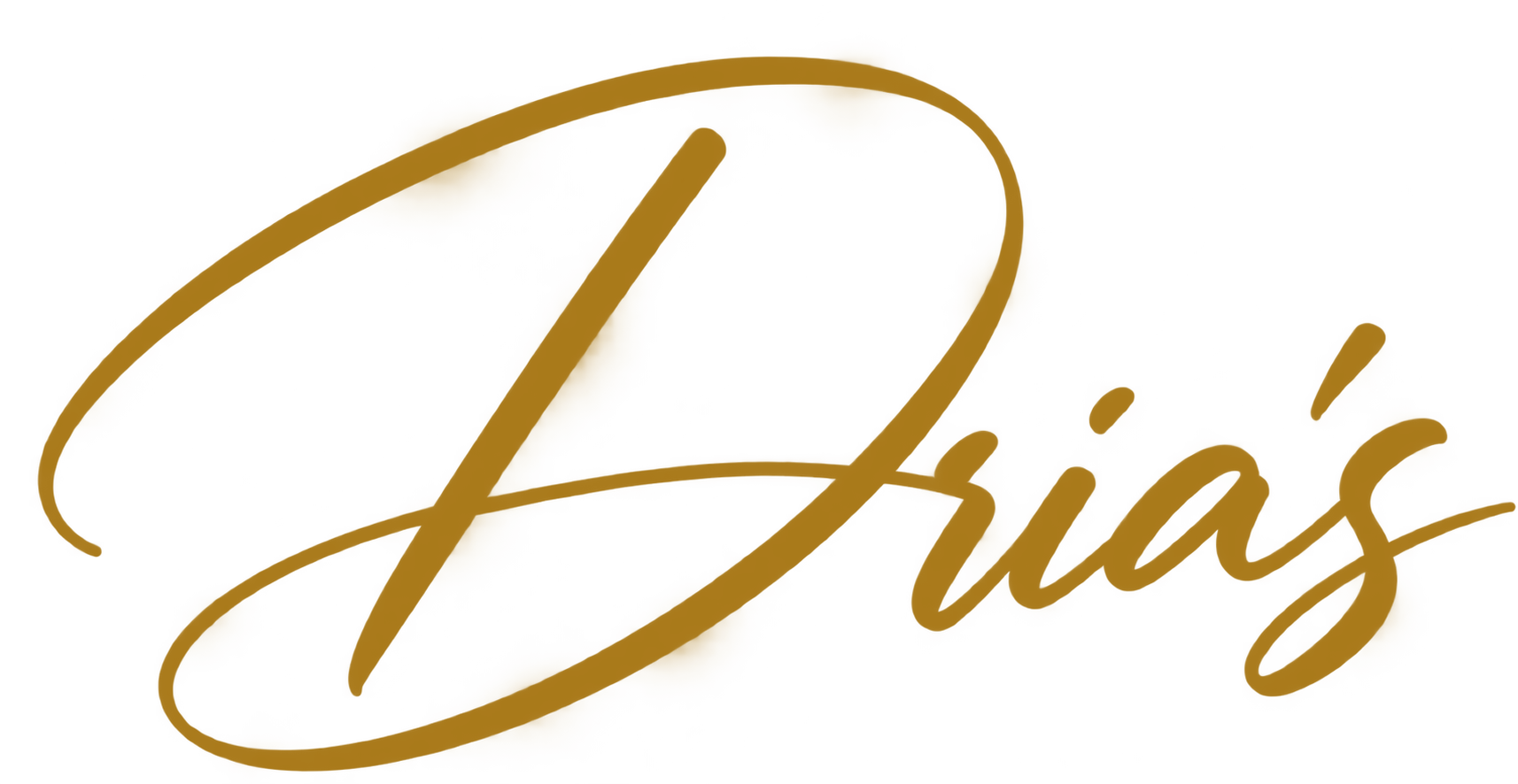 Dria’s gold signature logo